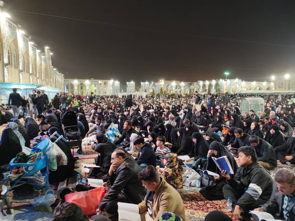 مراسم دومین شب احیا