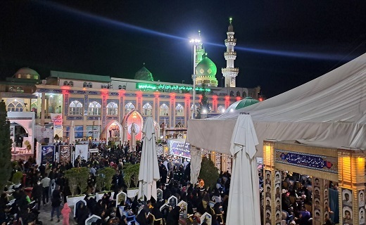 مراسم احیای شب بیست و یکم ماه رمضان در کرمان