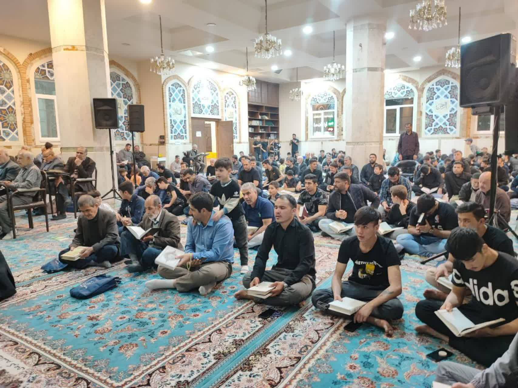 مراسم شب زنده داری مراسم شب زنده داری