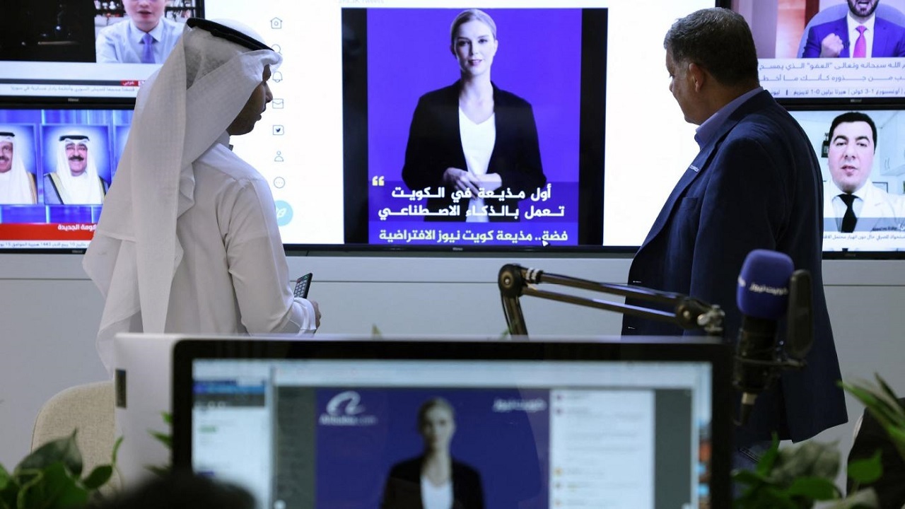 اولین مجری هوش مصنوعی در کویت معرفی شد+ فیلم