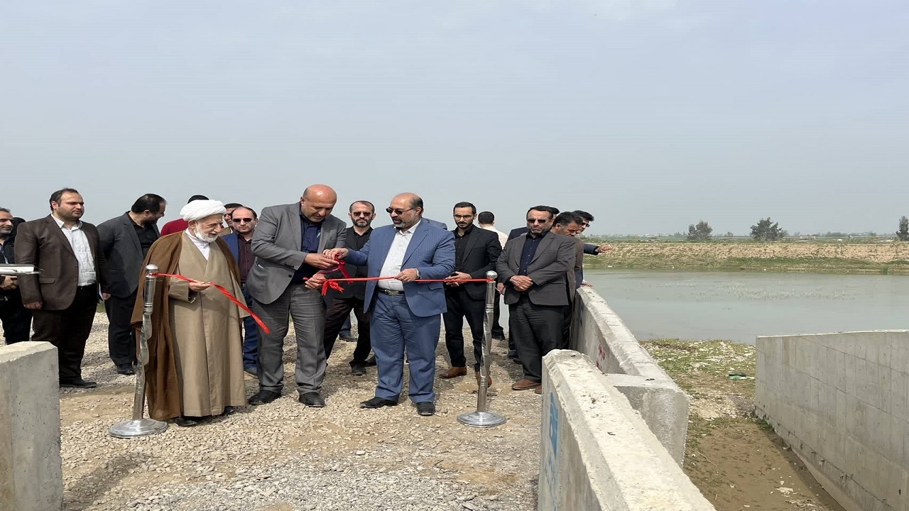 سازه آشغالگیر رودخانه زیارت گرگان افتتاح شد