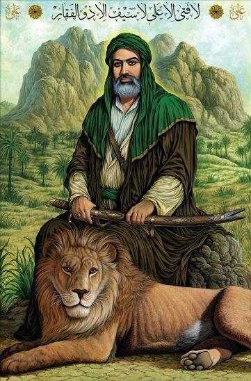نقاشان امام علی (ع) را چگونه دیدند؟ + تصاویر