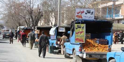ساماندهی دستفروشان و وانت بارها در حمیدیه به دستور دادستان