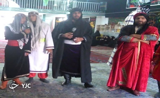 آیین تعزیه&zwnj;خوانی در روستای راهجرد قم برگزار شد+تصاویر