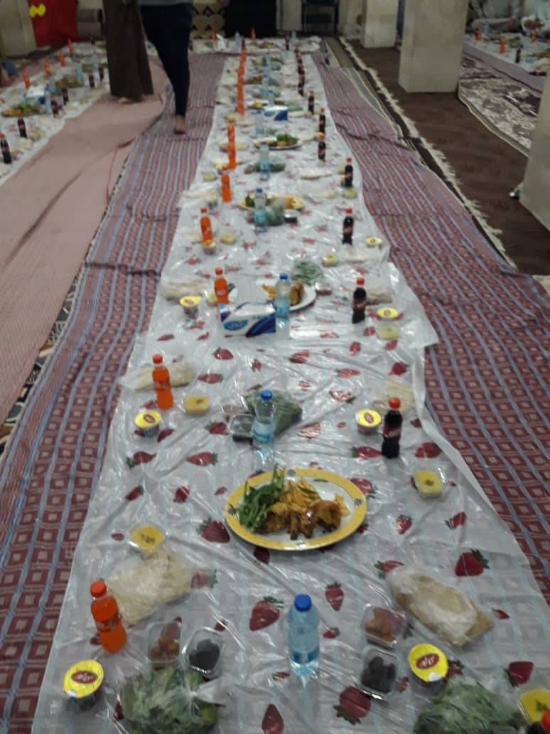 سفره افطار