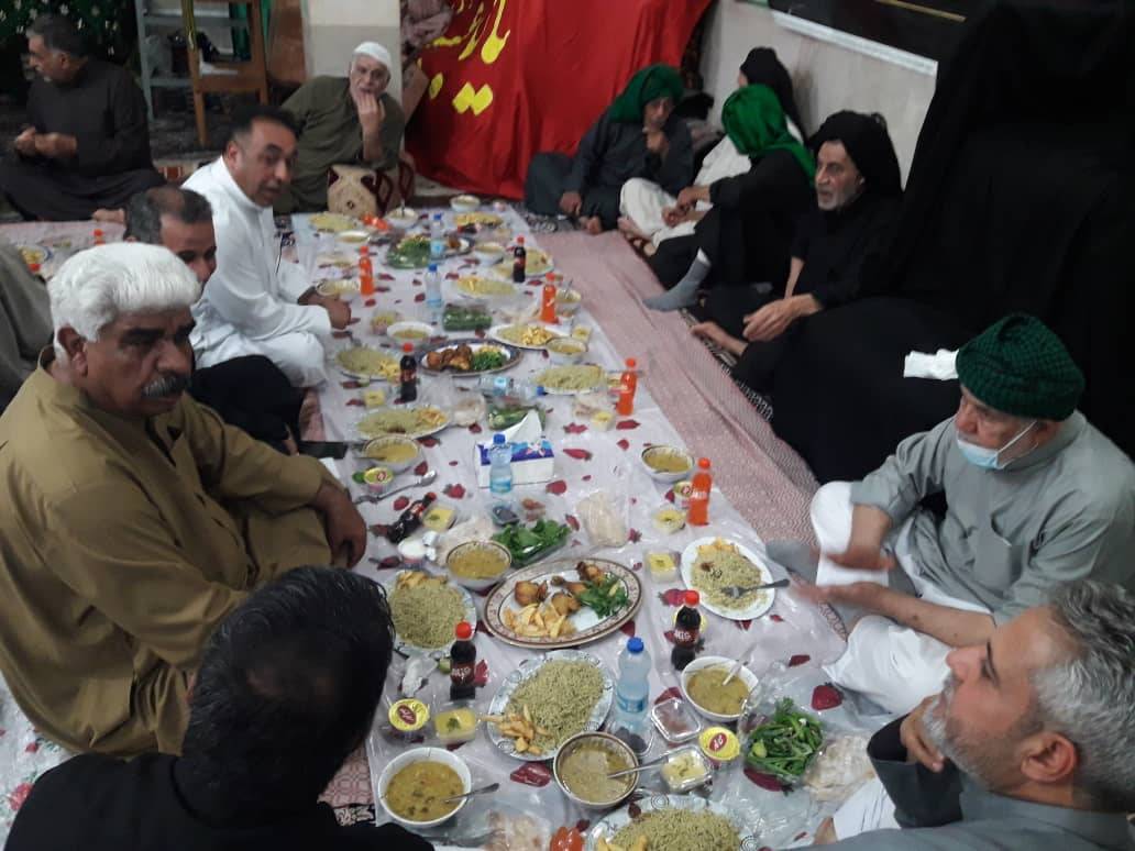 مراسم افطاری