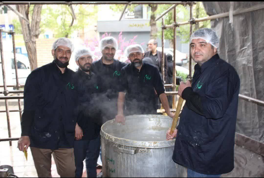 پخت غذای نذری