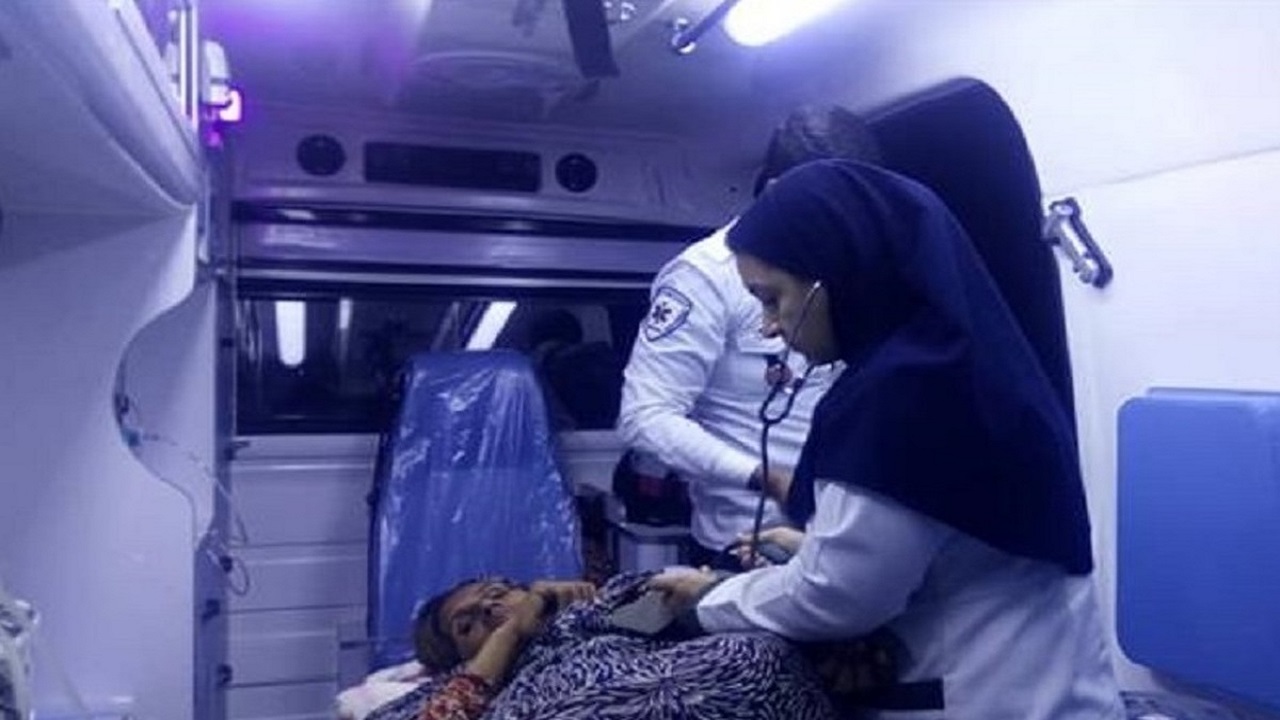 نجات جان مادر باردار گرفتار آبگرفتگی در ارومیه