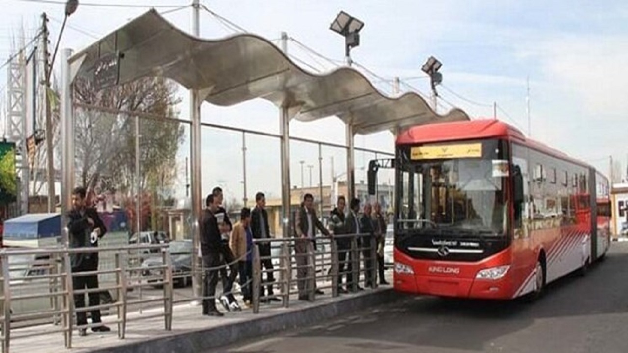 پشتیبانی ناوگان اتوبوسرانی تبریز در راهپیمایی روز قدس