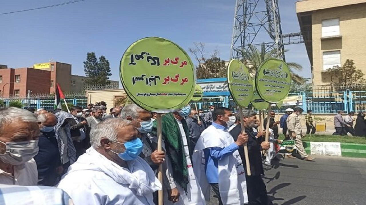 راهپیمایی روز قدس در ۵۰ نقطه پایتخت وحدت ایران برگزار شد