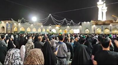 مراسم شب شهادت امام علی(ع) در حرم امام رضا(ع) مراسم شب شهادت امام علی(ع) در حرم امام رضا(ع)