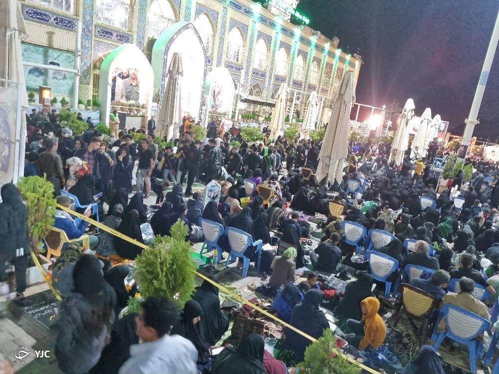 نجوای مردم دیار کریمان با معبود ازلی در شب ۲۳ ماه رمضان + فیلم و تصاویر