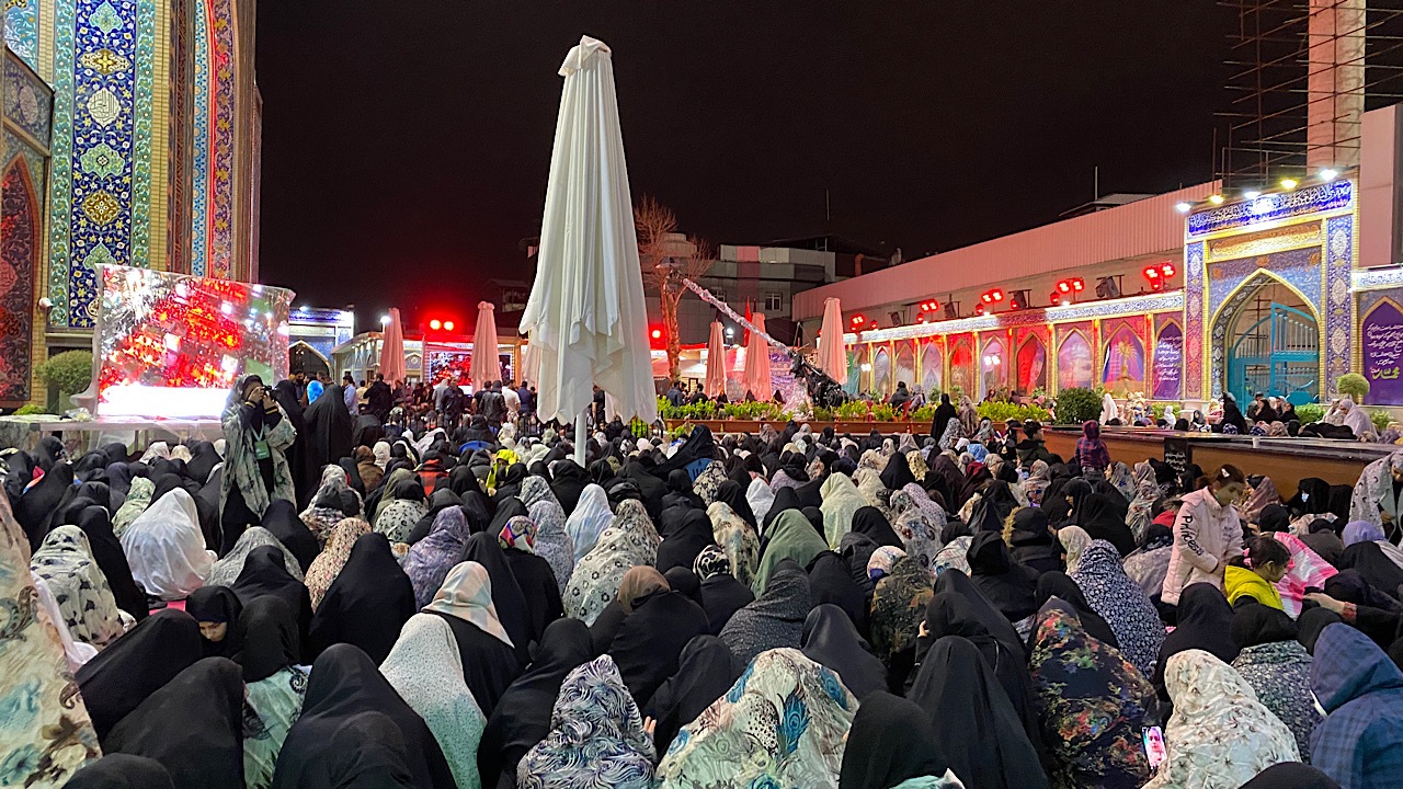 مراسم احیاء شب قدر امام زاده صالح