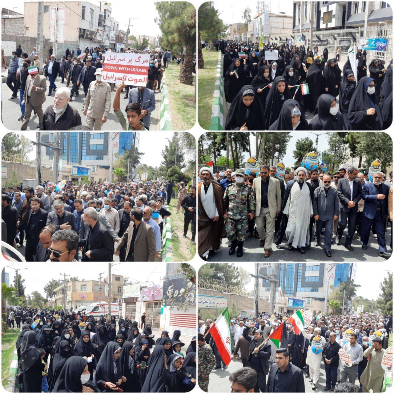 راهپیمایی روز قدس در ۵۰ نقطه پایتخت وحدت ایران برگزار شد