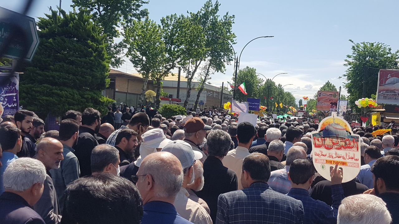 خروش انقلابی مردم غیور گیلان در روز جهانی قدس+ تصاویر