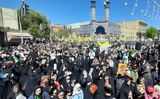 اصفهان، آزادی قدس شریف را فریاد زد اصفهان، آزادی قدس شریف را فریاد زد