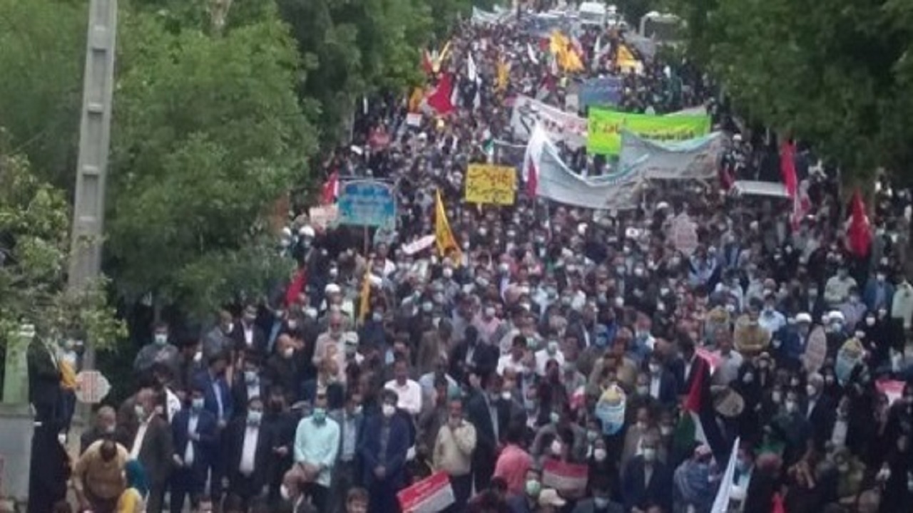 راهپیمایی روز جهانی قدس در کهگیلویه وبویراحمد