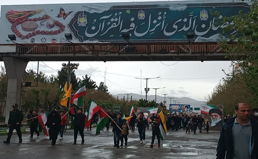 &nbsp;راهپیمایی روز جهانی قدس در بجنورد+ تصاویر