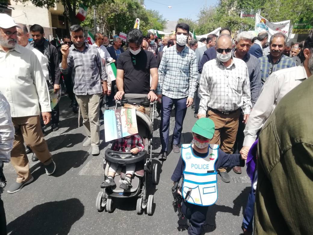 راهپیمایی روز قدس در شیراز راهپیمایی روز قدس در شیراز