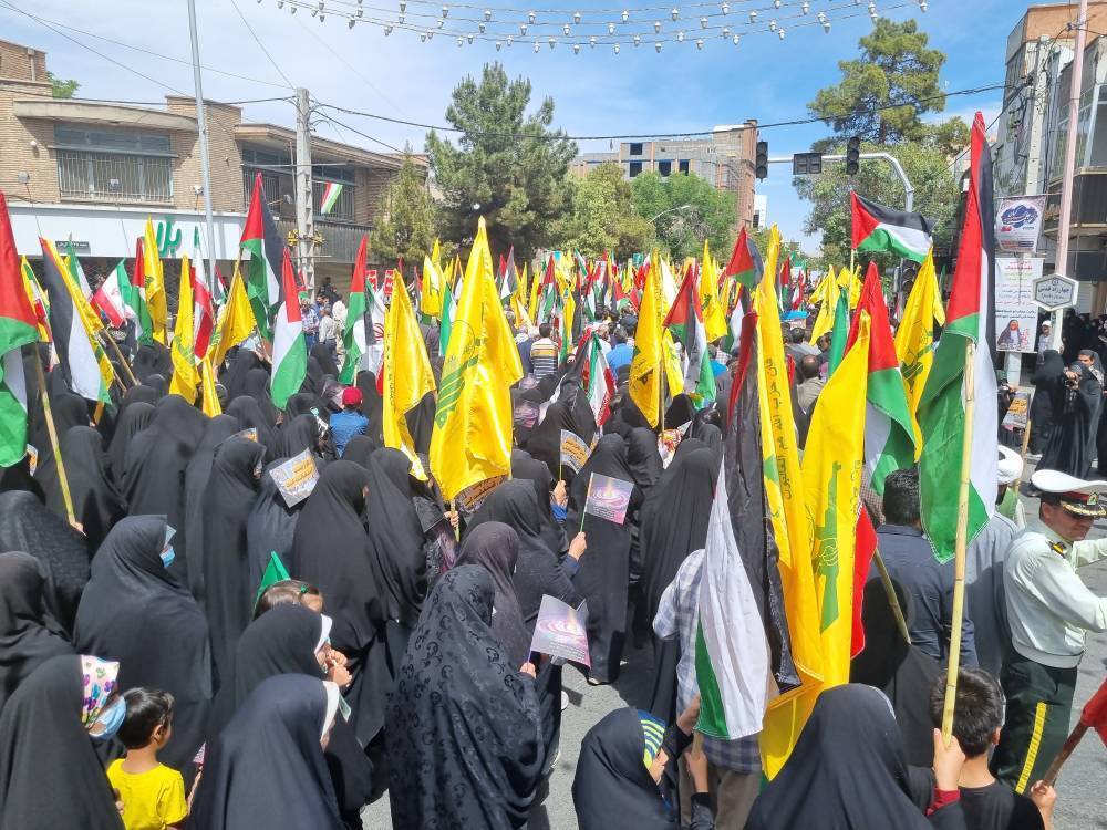 راهپیمایی روز قدس در کرمان
