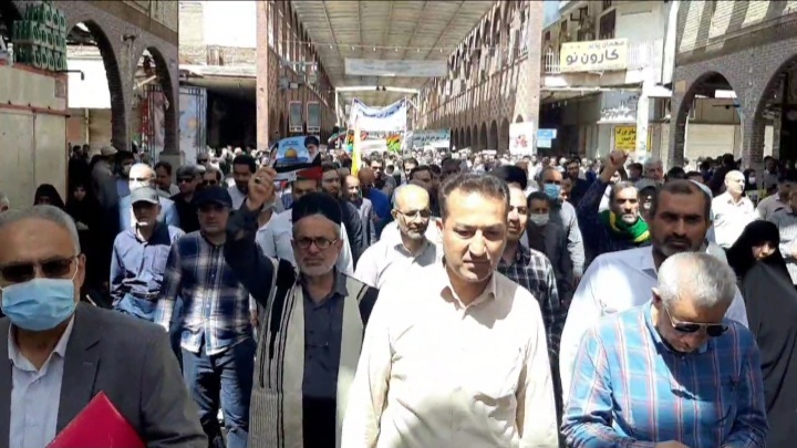 راهپیمایی روز جهانی قدس در اهواز