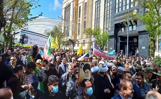 راهپیمایی روز جهانی قدس در کردستان + فیلم و تصاویر