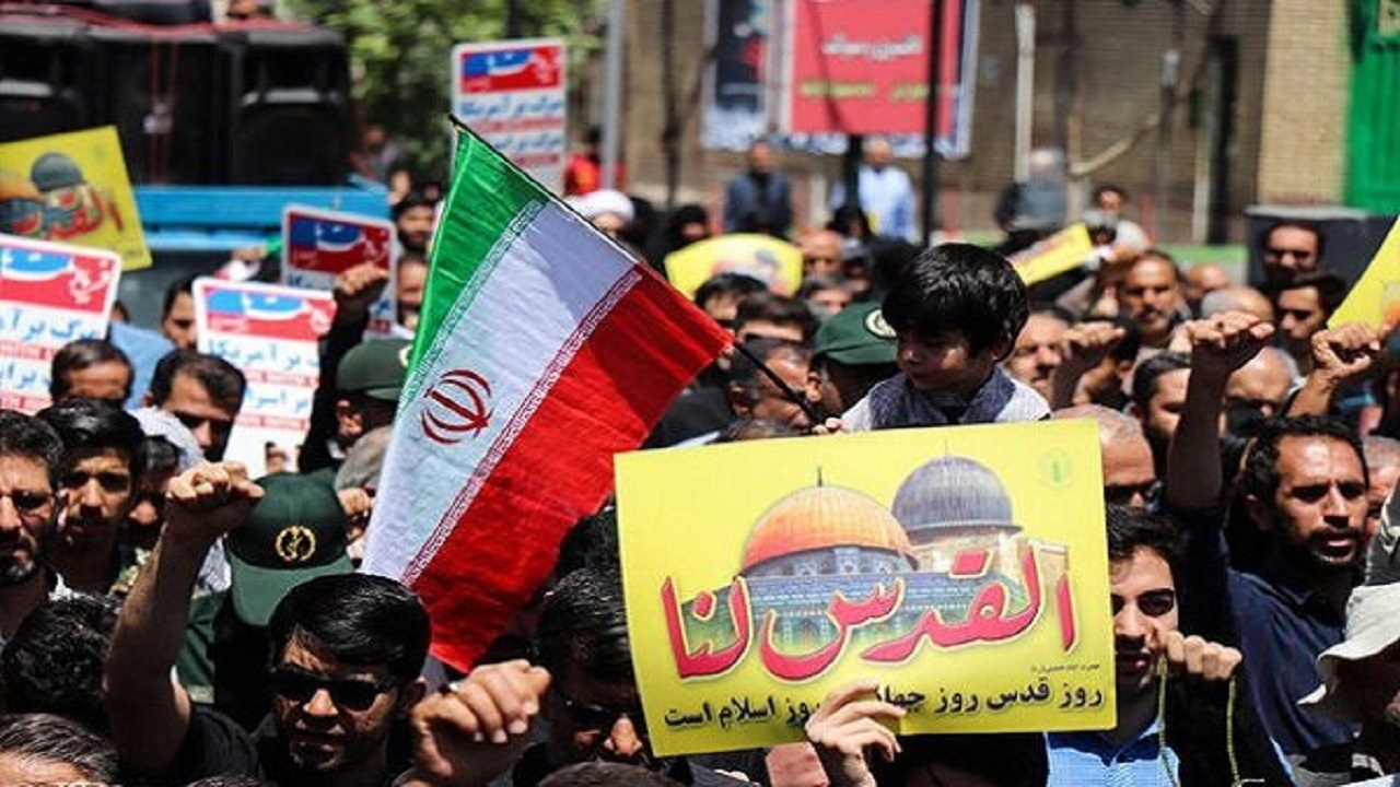 راهپیمایی روز قدس در یزد