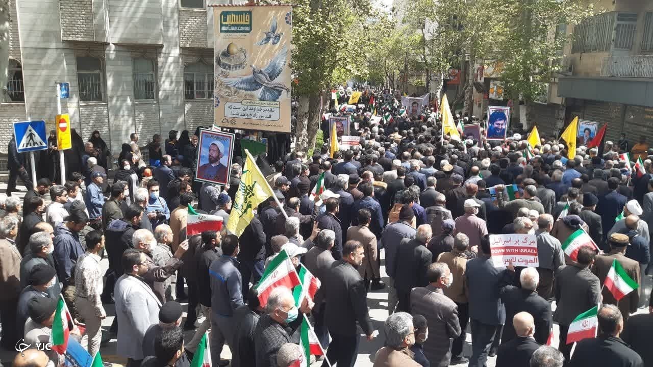 راهپیمایی روز قدس در اراک