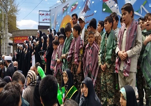راهپیمایی روز قدس در آذربایجان غربی