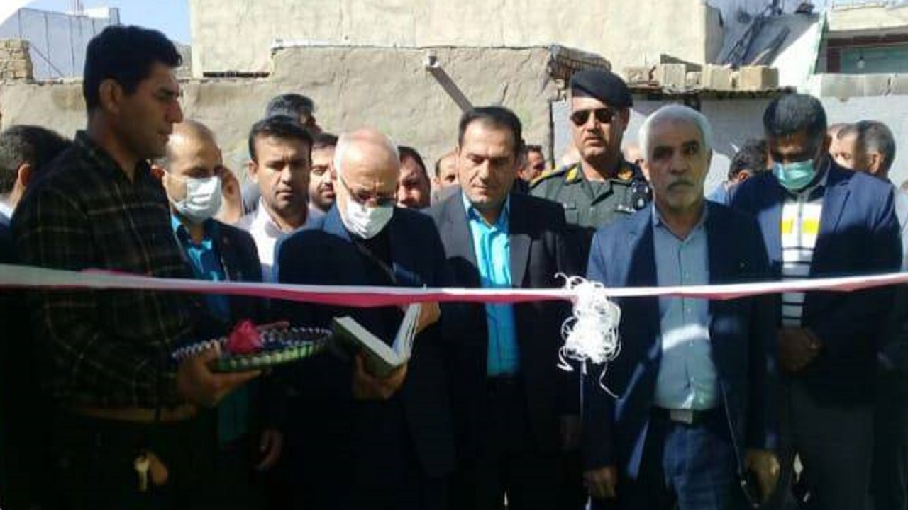 افتتاح پایگاه سلامت در کوی منجنیق باغملک
