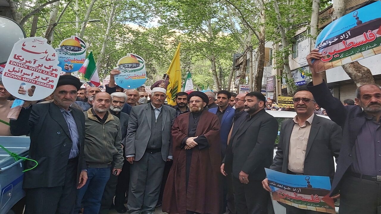 روز قدس موجب تزلزل رژیم جعلی صهیونیست است