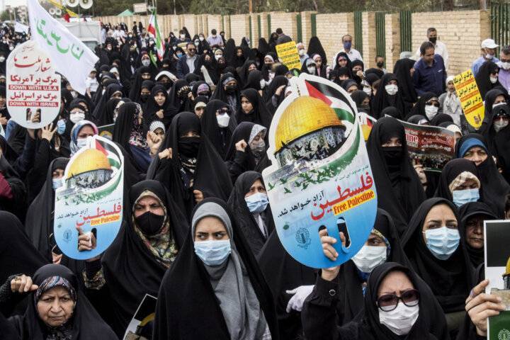 راهپیمایی روز جهانی قدس در استان سمنان/ طنین فریاد آزادی قدس