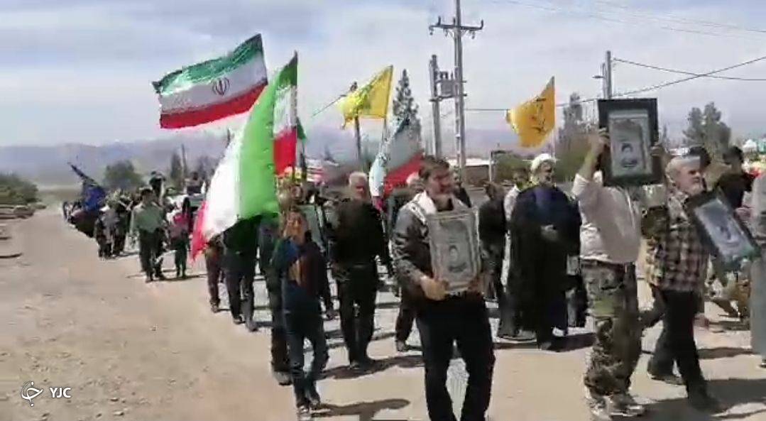 شیعه وسنی در صفوف راهپیمایی روز قدس درشهرستان های کرمان +عکس