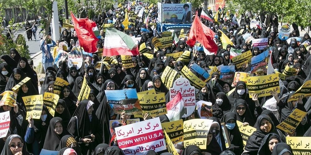 راهپیمایی روز جهانی قدس در استان سمنان/ طنین فریاد آزادی قدس