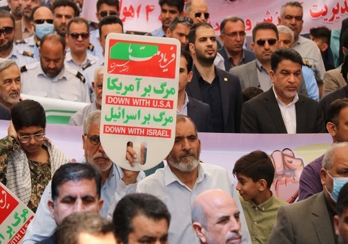 شکوه حضور مردم و طنین فریاد آزادی قدس در خوزستان