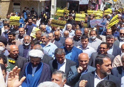 شکوه حضور مردم و طنین فریاد آزادی قدس در خوزستان