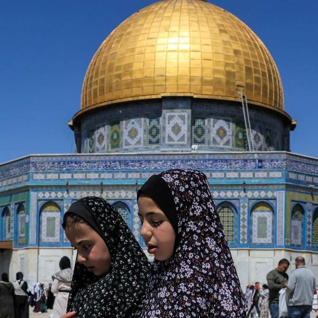 بانوان فلسطینی در مسجد الاقصی