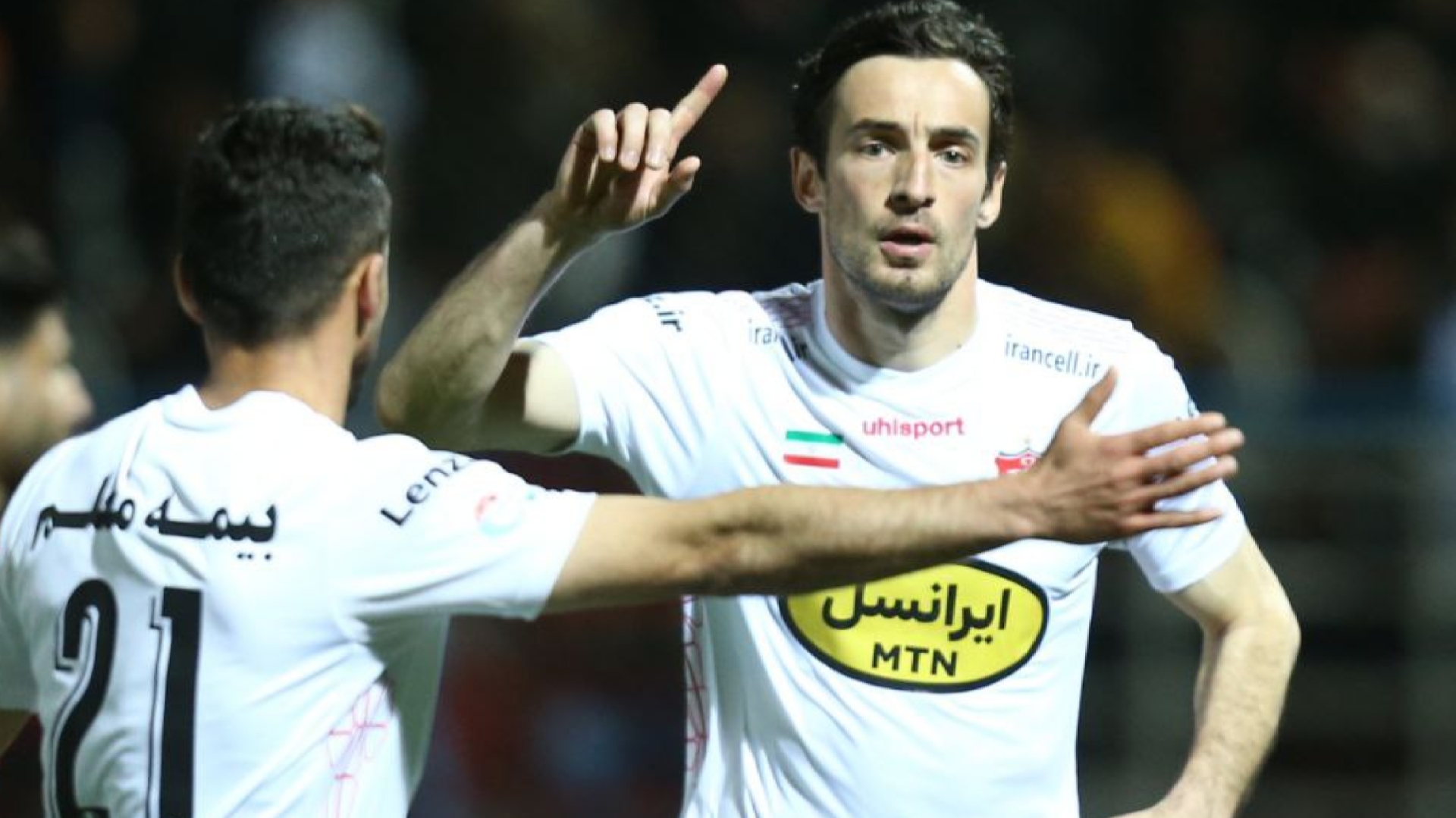 گل سوم پرسپولیس به مس کرمان + فیلم