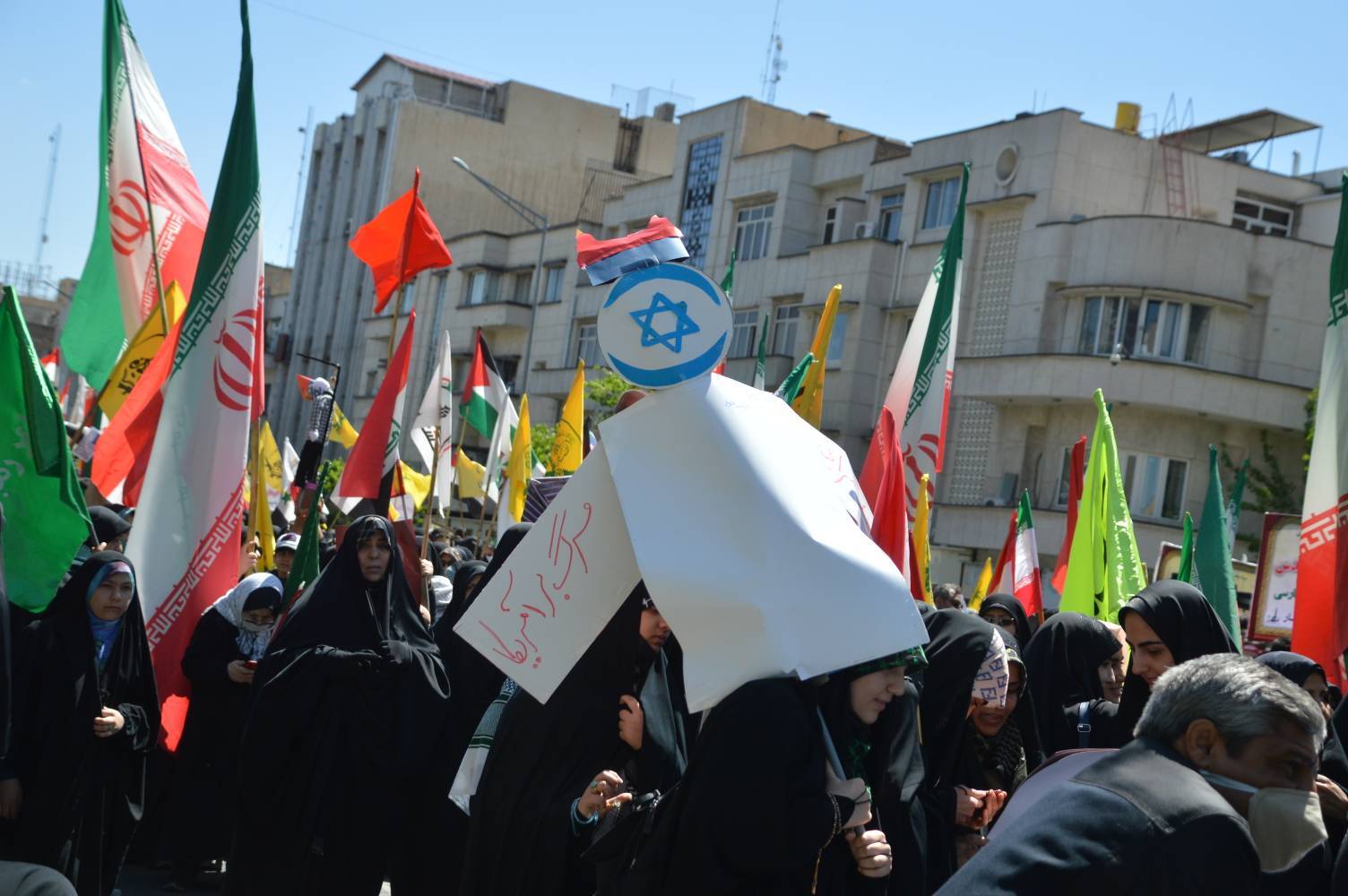 راهپیمایی حمایت از فلسطین