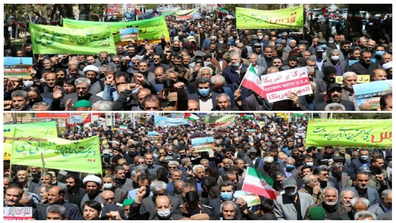 حضور پرشور مردم در راهپیمایی روز جهانی قدس و قدردانی مسئولان ارشد استان مرکزی
