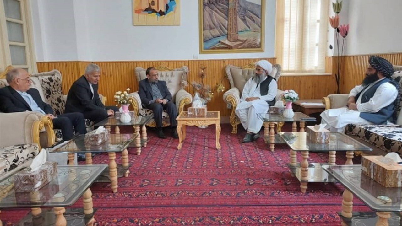 دیدار معاون سفارت ایران در کابل با والی هرات