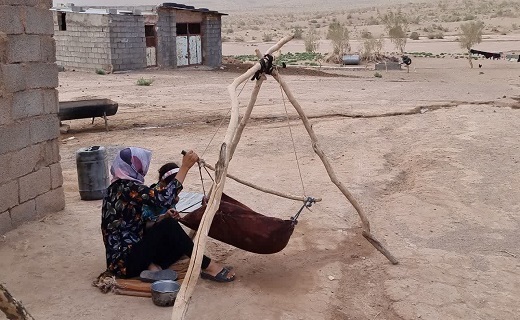 بهار و روزهای پرکار عشایر + تصویر