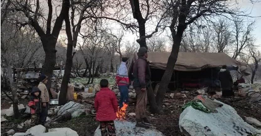 تلاش ۲۰ ساعته نجاتگران هلال احمر دزفول برای امدادرسانی به خانوار عشایری