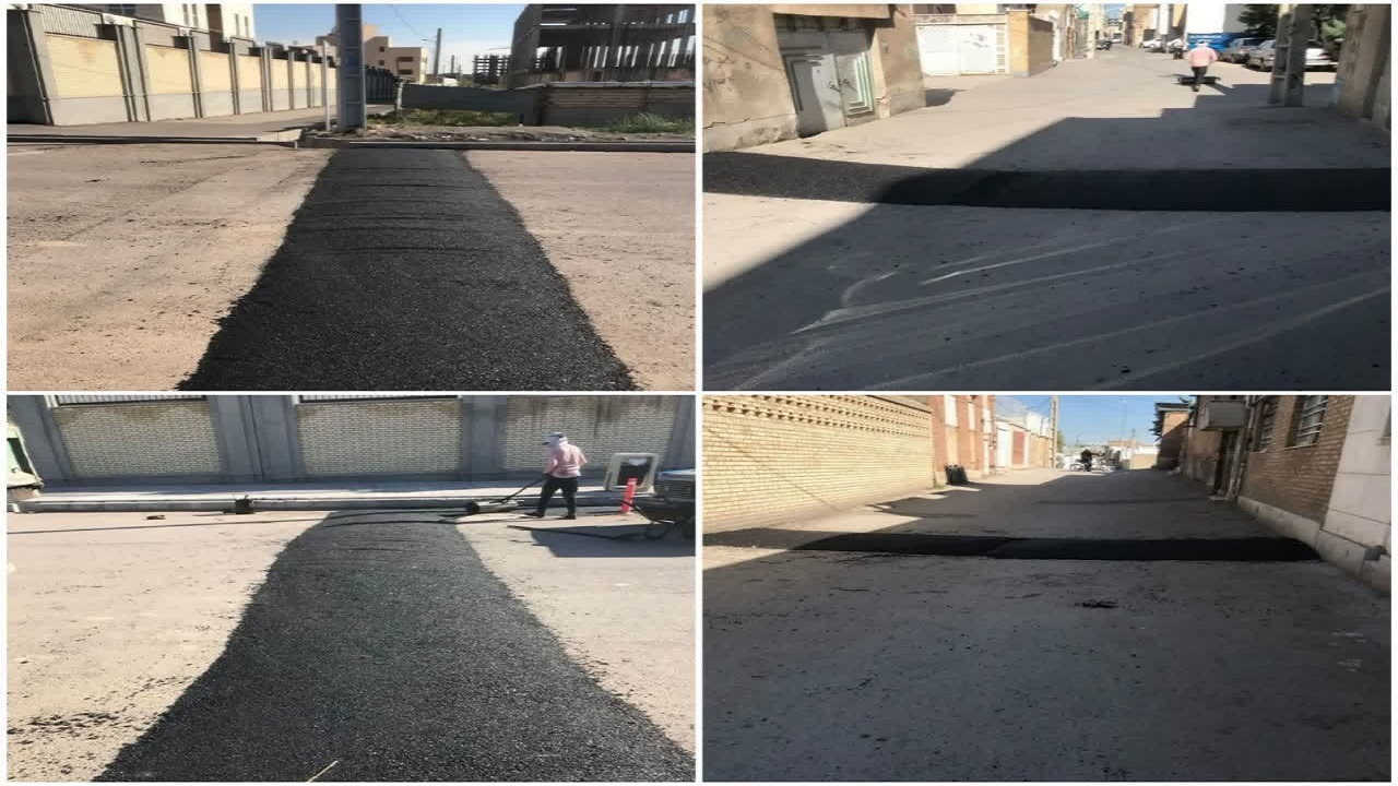 احداث سرعتکاه‌های آسفالتی در قزوین