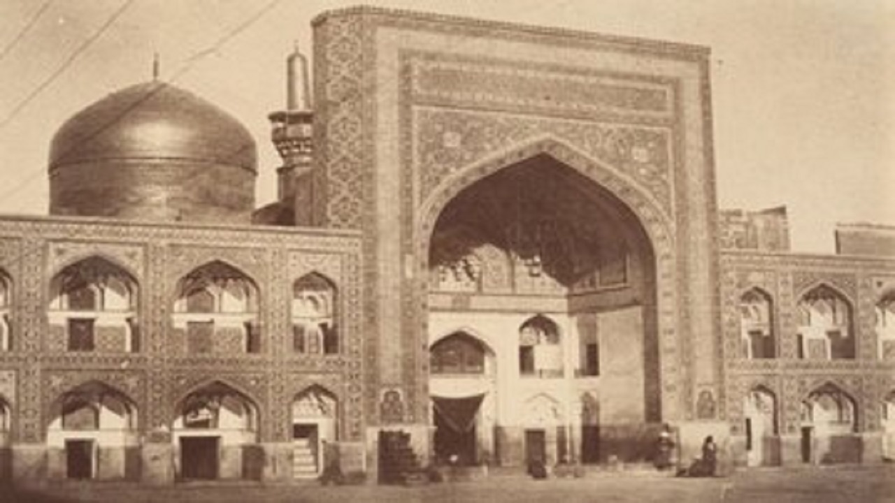 حرم امام رضا ۱۵۰سال قبل چه شکلی بود؟