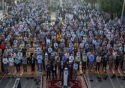اقامه نماز عید فطر در هرمزگان