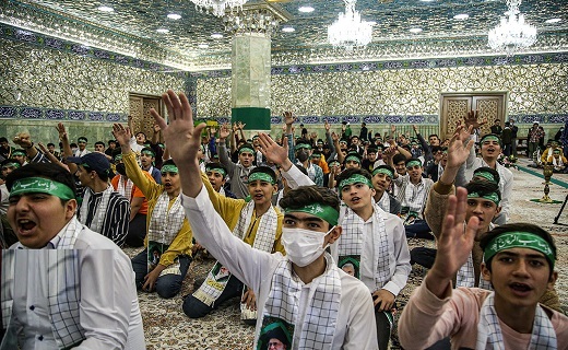 جشن پسران روزه اولی در حرم حضرت معصومه (س) برگزار شد+ تصاویر جشن پسران روزه اولی در حرم حضرت معصومه (س) برگزار شد+ تصاویر