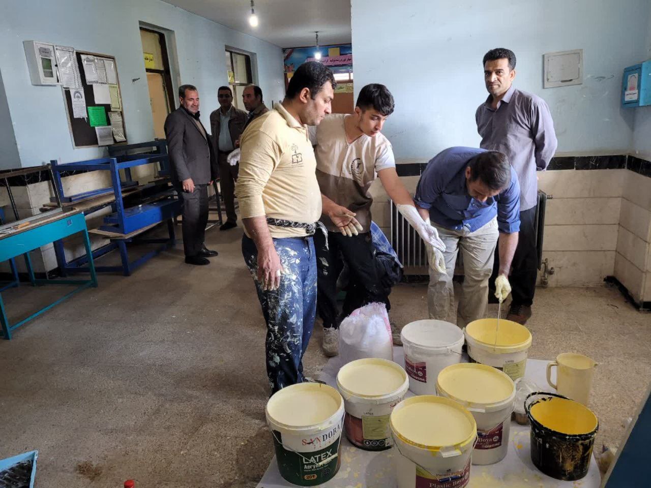چوگوکاران در مناطق زلزله زده خوی