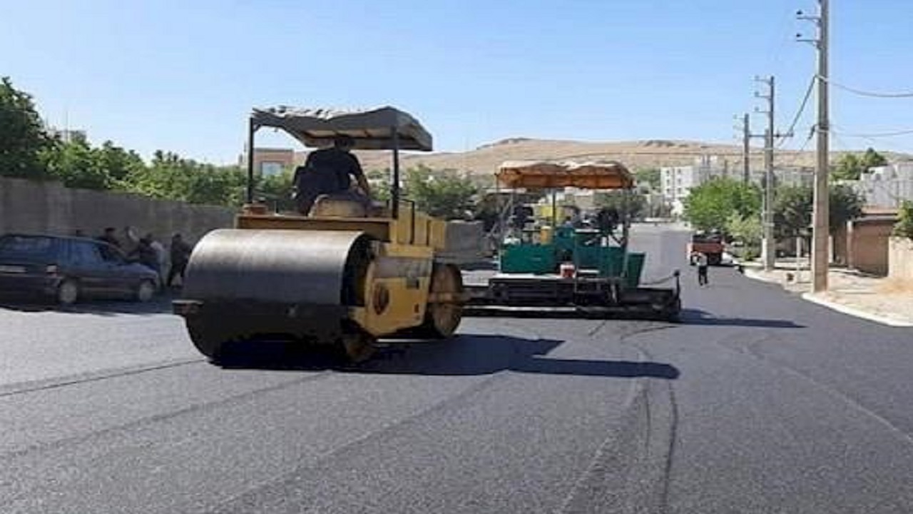 آسفالت و به سازی ۶۰۰ کیلومتر از معابر روستا‌های گلستان