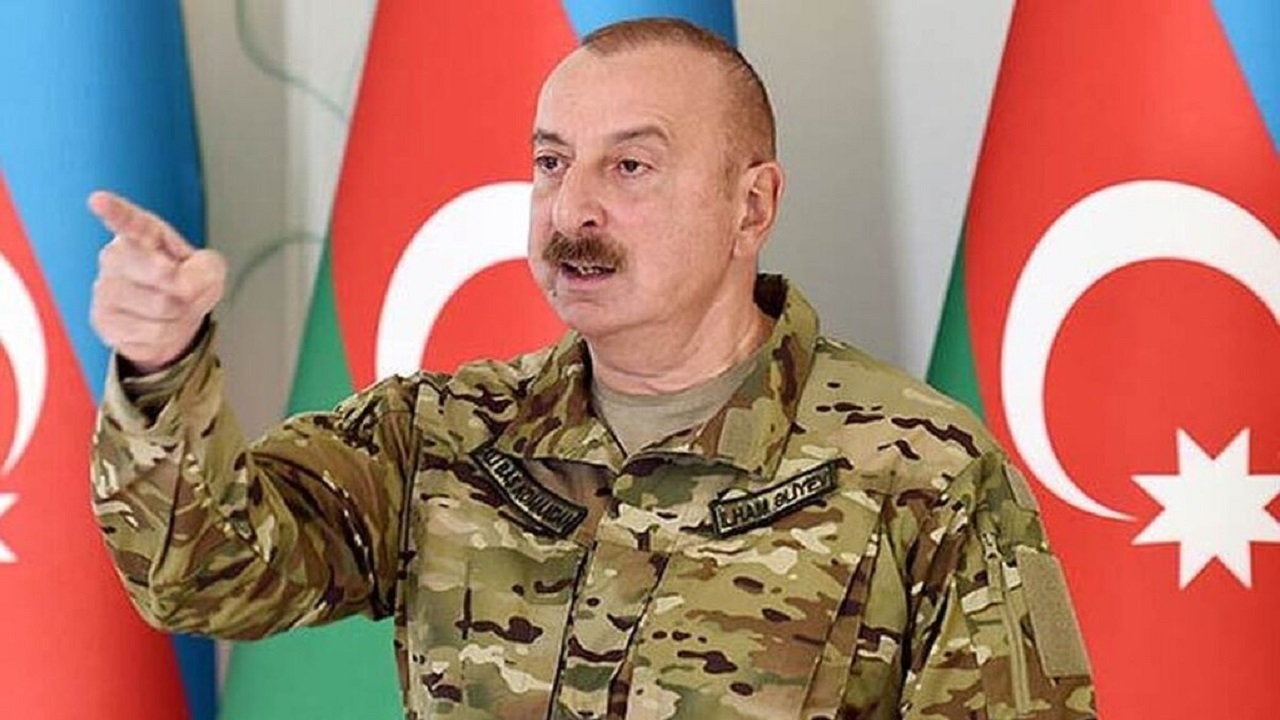علی‌اف قدرت ارتش خود را به رخ طرف ارمنی کشید